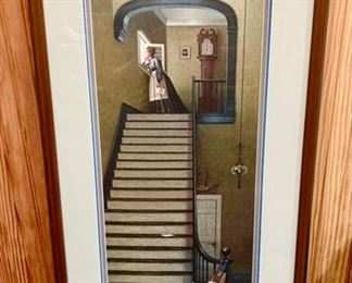 Charles Wysocki Print, "Another Year at Sea"