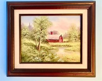 Barn painting