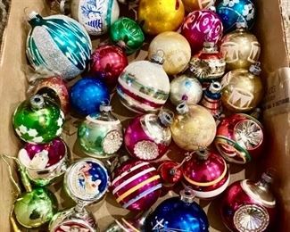 Vintage Christmas ornaments