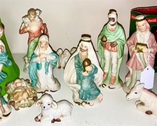 Nativity set