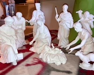 Lenox porcelain Nativity set
