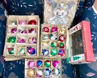Vintage Christmas ornaments