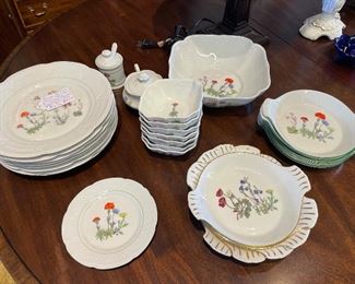 Set of Le Faune Porcelain, $250 - casseroles, luncheon