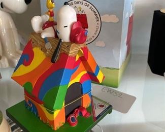 Rainbow Snoopy Dog House - in box - $100