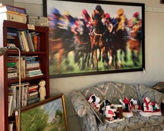 Reduced! $975 to $650, 'European Finish Line', 77L x 52H