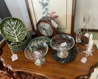 Sterling + Crystal Compotes, $60 each