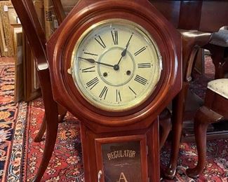 Regulator Schoolhouse Clock, $175