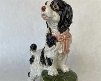 Spaniel Figurine, $65