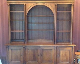 Hendredon 2 piece media/book cabinet.