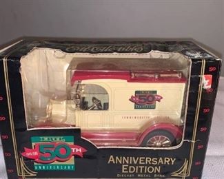 Ertl 50th Anniversary Diecast Metal Bank Location Spare
