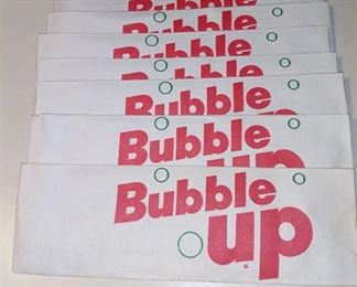 Lot of 7 Bubble Up Paper Soda Jerk Hats