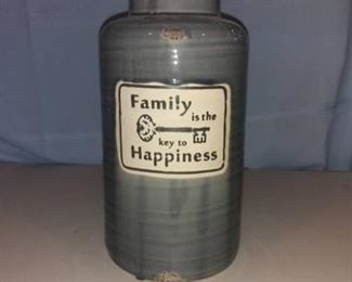 Chick Ceramic Family Jar