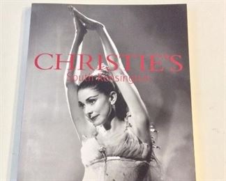 Christie's Auction: The Dame Margot Fonteyn Collection, Christie's South Kensington December 12, 2000.