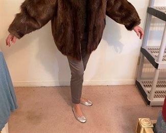 52/ Beaver jacket sz 10 to 14   $250