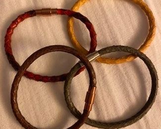 84. Handmade magnetic clasp bracelets $15 each 