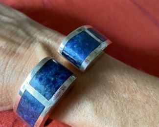 $60 bracelet Sterling and lapus lazuli