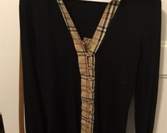 $35 Black shirt Burberry style 