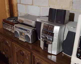 Lots of Stereo Equipment