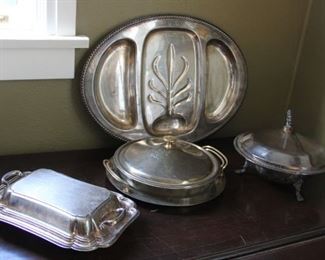 #16. $35.00. Silverplate lot