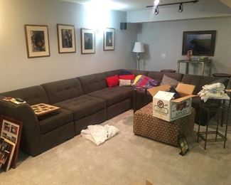 Grey Sectional Clean and like new