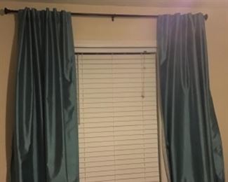 Beautiful pottery barn curtains rod stays with the house