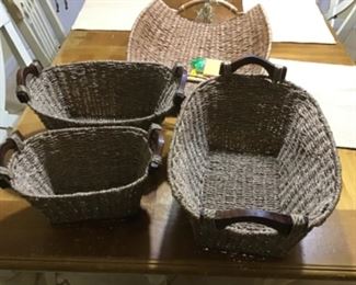 Pottery barn nesting baskets
