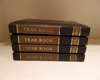 1978, 1979, 1980 & 1981 Year Book - each $5 or $20 for all