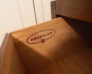 Mid-Century Kroehler Casa Chica - Dresser w/mirror (part of matching bedroom set) - $250