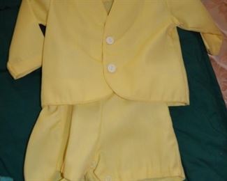 Boy Yellow Easter Suit - $15