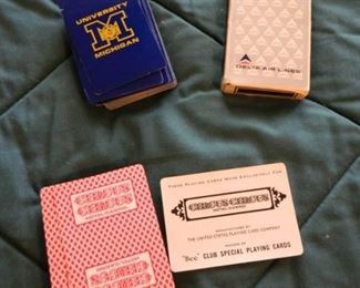 Michigan, Delta and Circus Circus playing cards - $5 each