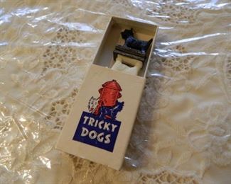 VTG Tricky Dogs w/Box - $12