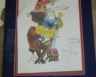 Signed poster