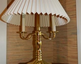 Brass Lamp $50