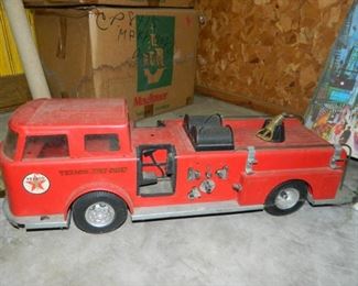 Buddy L Texaco Fire Chief Truck - as is $45