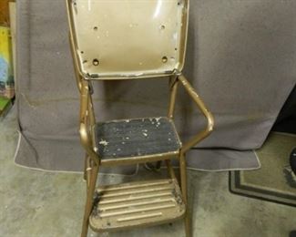Old step stool $15