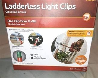Ladderless Light Clips Box Contains 75 Clips