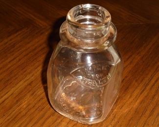 Vintage 'Milk for Health' 1/2 pint milk bottle , property of Milk For Health Inc. Louisville Ky.  - no chips or cracks