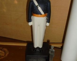 Air Force Academy bell & figurine