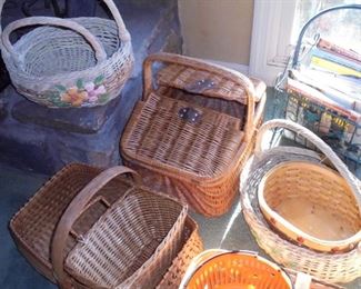 Various baskets