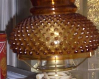 Small amber lamp
