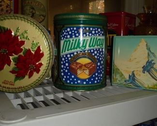 Various tins