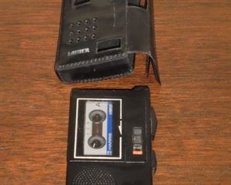 Mini Lanier tape recorder  - works