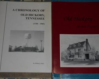 6 Books Old Hickory History