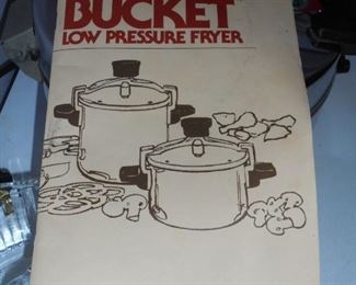 Wear-ever chicken bucket low pressure fryer