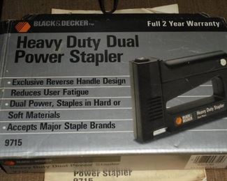 Heavy Duty dual power stapler