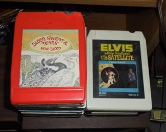 Sample of tapes  Blood Sweat & tears, Elvis