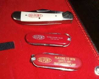 3 of 5 DuPont knives