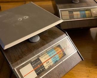 3 Vintage Postage Scales