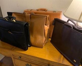 4 Leather Briefcases