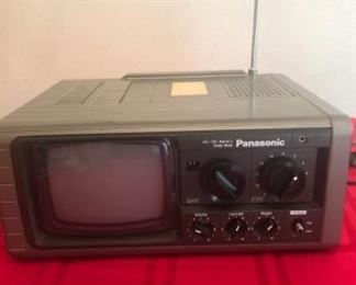 1970s Panasonic Mini Portable TV